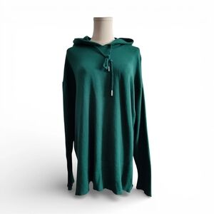 Tek Gear Tunic Hoodie Womens Size Large - Green